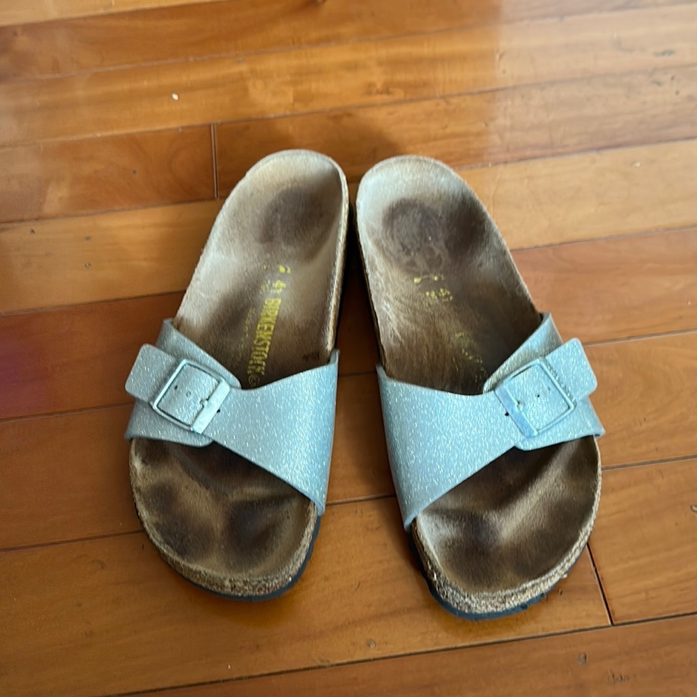 Birkenstock sliver glitter size 41